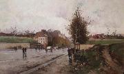 Eugene Galien-Laloue La Porte de Chatillon oil painting artist